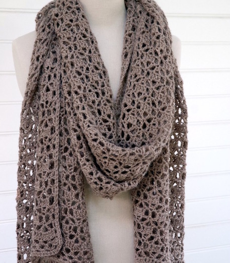 Modern Crocheted Scarf Patterns - Craftfoxes