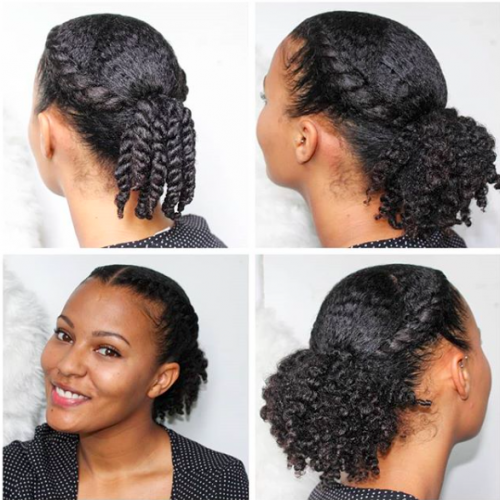50 African American Natural Hairstyles for Medium Length Hair