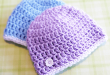 Newborn Charity Hat Crochet Pattern | Little Monkeys Crochet