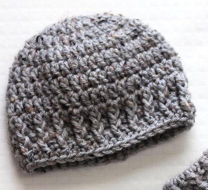 The Parker Newborn Hat | AllFreeCrochet.com