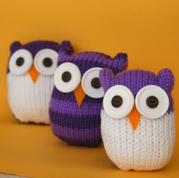 Quick and Easy Owl - INSTANT DOWNLOAD PDF Knitting Pattern | OWLS