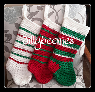 Ravelry: Jillybeenies Christmas Sock pattern by Jill Harrison