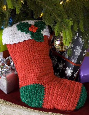Crochet Christmas Stockings: 14 Free Patterns | FaveCrafts.com