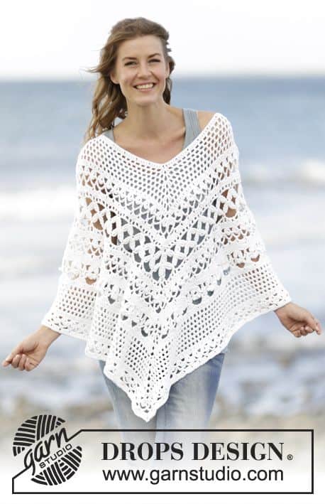 Beautiful Crochet Poncho Patterns That You Will Love | The WHOot