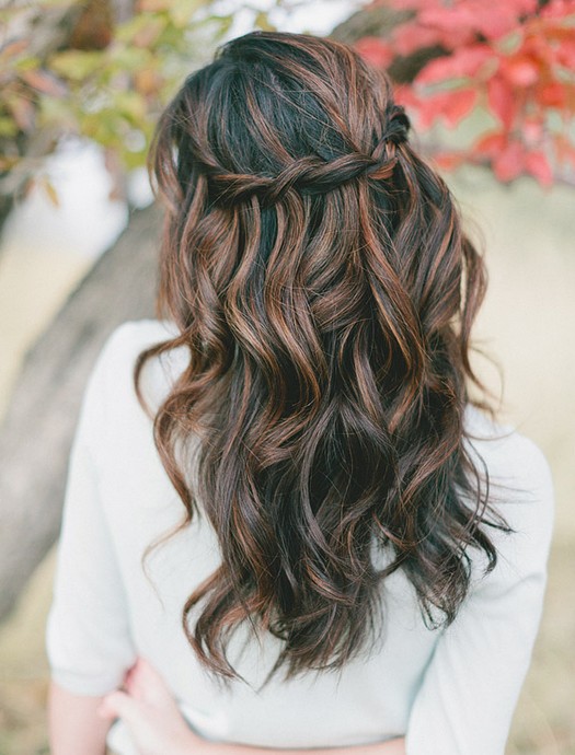 8 Cute Waterfall Twist Tutorial: Long Hairstyles Ideas - Pretty Designs