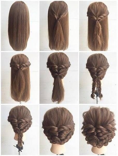 Simple & Pretty!❤ | Hairstyles | Pinterest | Hair styles, Hair