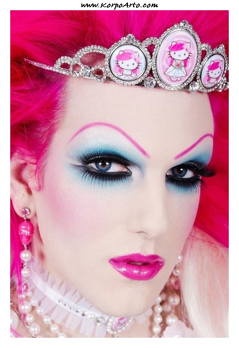 Drag Queen Makeup 04 u2013 Charlotte Leigh Theatre Design 2014-2017