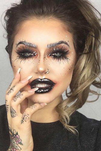 39 Sexy Halloween Makeup Looks That Are Creepy Yet Cute | Makeup