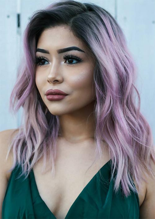 51 Medium Hairstyles & Shoulder-Length Haircuts for Women in 2019