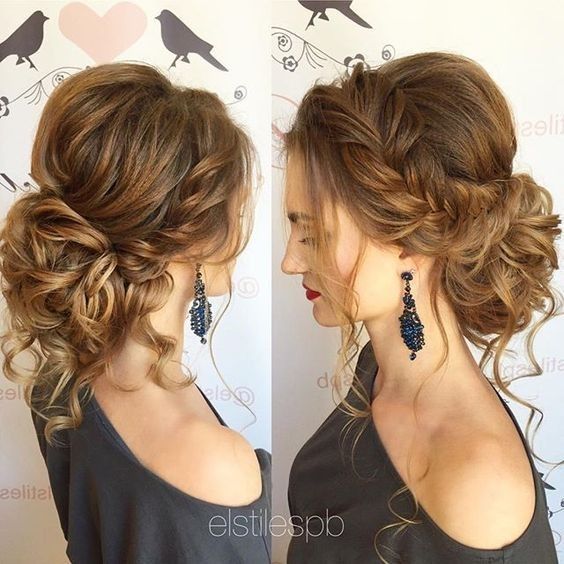 10 Pretty Messy Updos for Long Hair: Updo Hairstyles 2019 | Hair