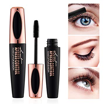 Amazon.com: 4D Silk Fiber Lash Mascara - Waterproof Makeup Eyelash