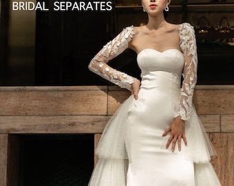 Why Do Brides Choose Detachable Sleeves for Wedding Dress