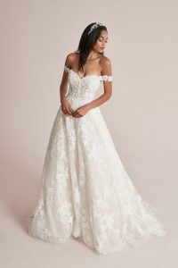 Off-the-Shoulder Wedding Dresses | Justin Alexand