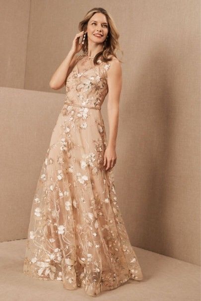 Rose Gold Mother of the Bride Dresses for Modern and Chic Moms